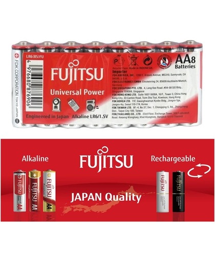 Fujitsu Universal Power Alkaline LR6 AA