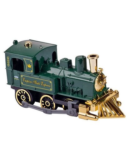 Goki Metalen Klassieke Locomotief Met Geluid: 14 cm Groen