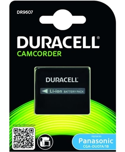 Duracell Camcorder Battery 7.4v 720mAh Lithium-Ion (Li-Ion) 720mAh 7.4V oplaadbare batterij/accu