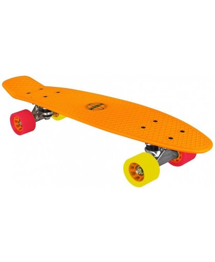 Nijdam Flipgrip Skateboard 22,5 Inch Oranje