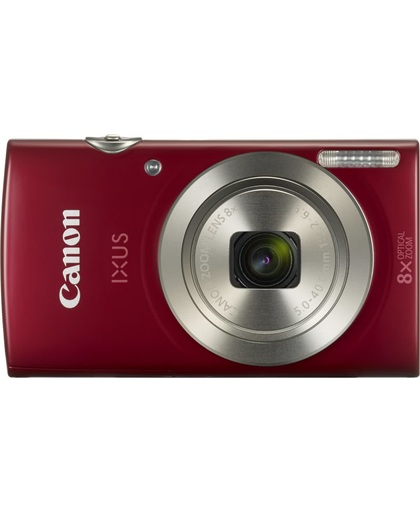Canon Digital IXUS 185 Compactcamera 20MP 1/2.3" CCD 5152 x 3864Pixels Rood