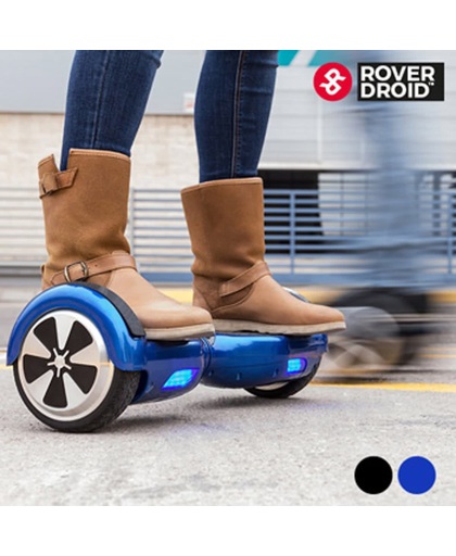 Rover Droid - Elektrische miniscooter - Zelfbalancerend - Hoverboard - Blauw/zwart