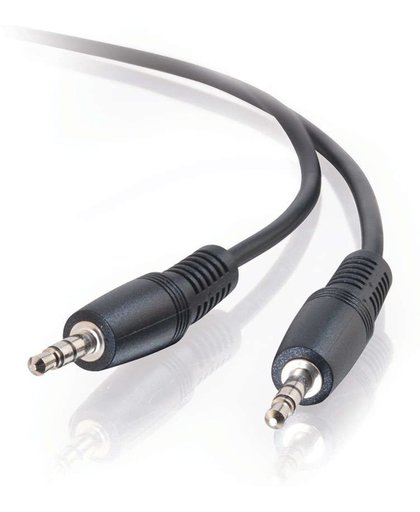 C2G 3.5 mm - 3.5 mm 1m M/M 1m 3.5mm 3.5mm Zwart audio kabel