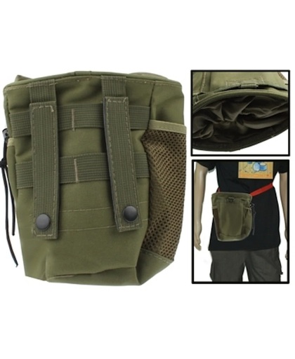 Nylon Waterdicht Molle Military Recycle Collection Small Pouch Carrying Bag met Drawstring