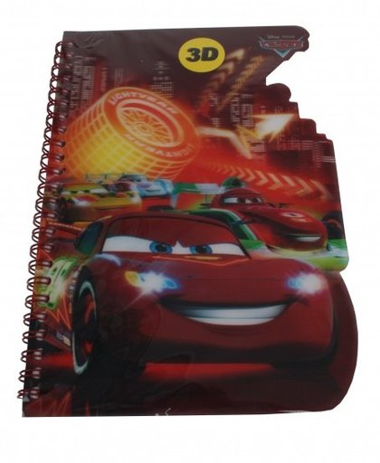 Disney Cars Notitieboekje A5 3D