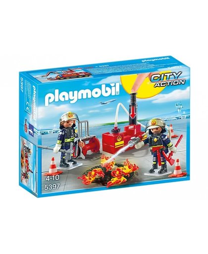 PLAYMOBIL City Action: Brandweermannen met blusmateriaal (5397)