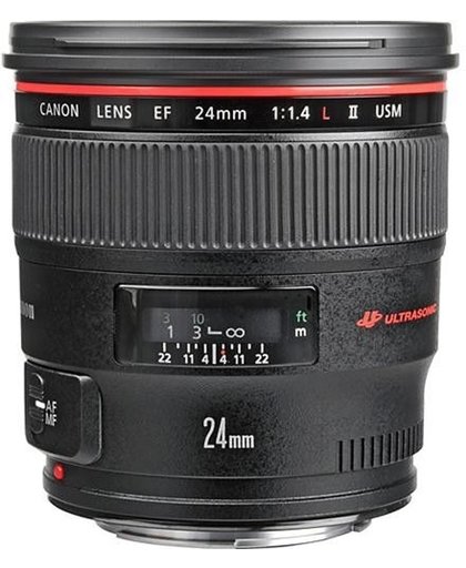 Canon EF 24mm f/1.4L II USM Zwart