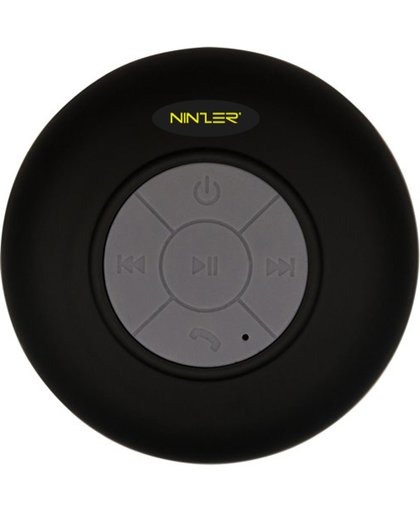 Waterdichte Bluetooth Draadloze Speaker voor Douche, Bad of in de Auto | Zwart