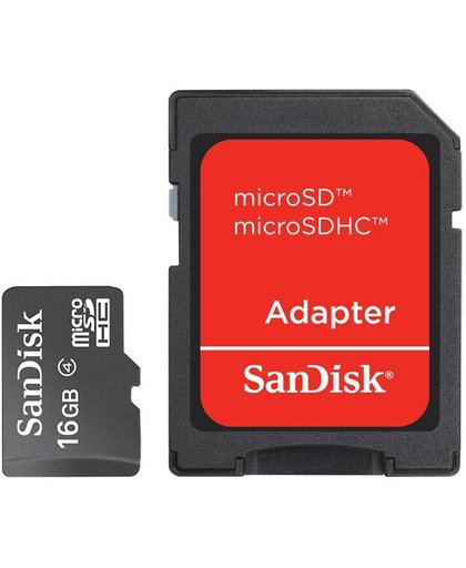 SanDisk Micro Sd 16Gb Photo-Adapt