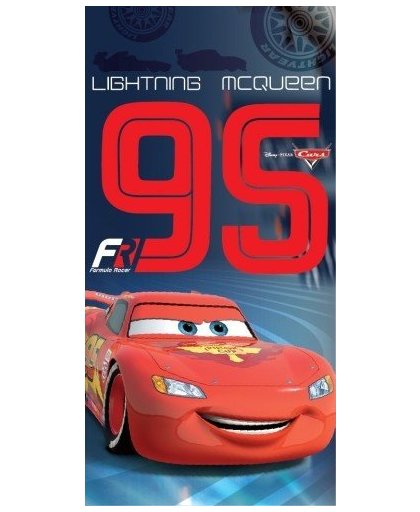 Disney Badlaken Cars2: Lightning 95 70 X 140 cm