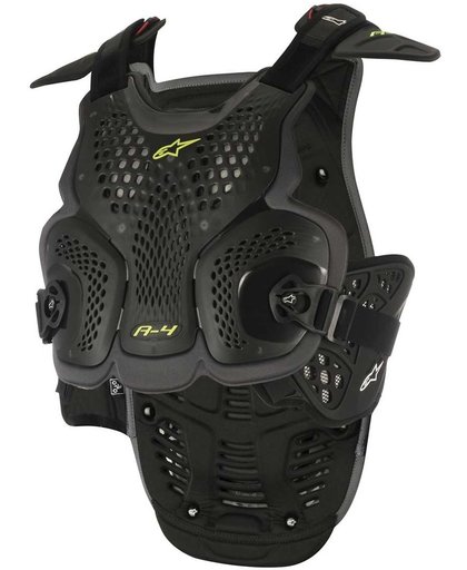 Alpinestars Chest Protector A-4 Black/Anthracite-XS/S
