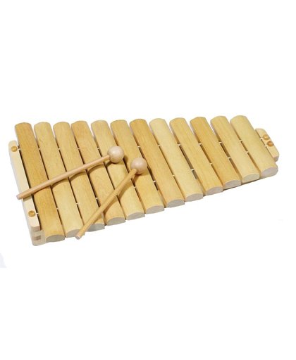 Goki Houten Xylofoon: Blank 34,5 cm