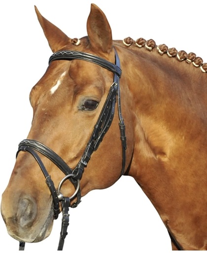 Hoofdstel -Jana- bruin Pony