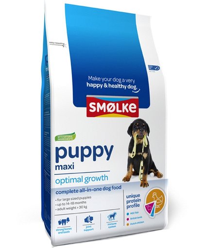 Smolke puppy maxi hondenvoer 3 kg