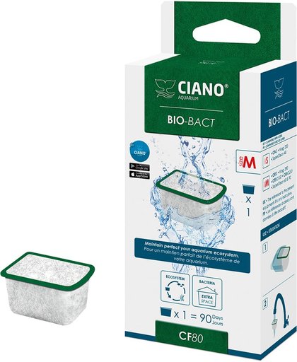 Vervangende biobact pads Ciano CF80, CFBIO150 en CFBIO250