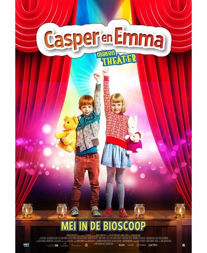 Casper en Emma maken theater