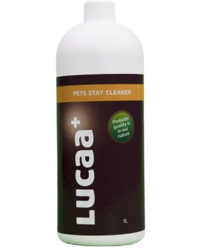 LUCAA+ PETS STAY CLEANER/KENNEL CARE/PETS FLOOR CLEANER 1L | ENVIRONMENTAL CLEANER FOR PETS WITH PROBIOTICS | 100% BIO | 100% VEGAN | 100 % NATURAL