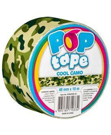 Pop Tape 48mm x 10m - Cool Camo