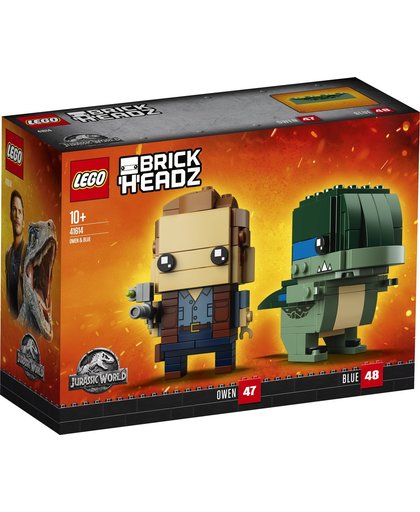 LEGO BrickHeadz Jurassic World Owen en Blue - 41614