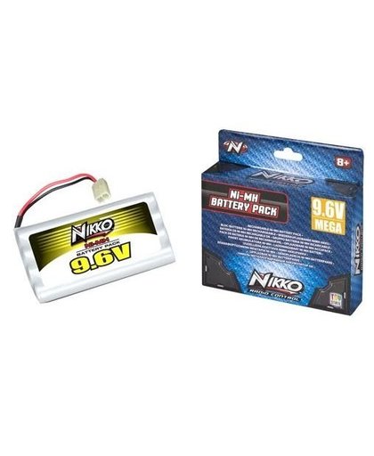 Nikko Mega Pack Ni MH 9.6V batterij