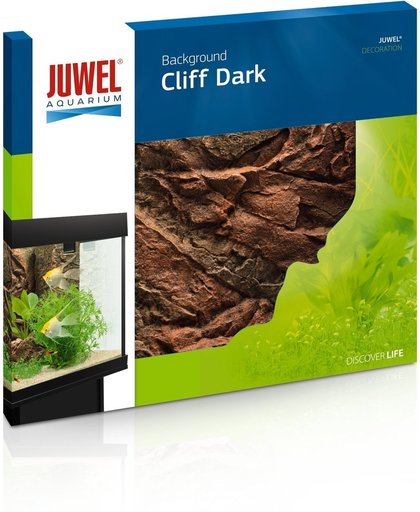 Juwel Aquarium achterwand cliff - dark - 60x55 cm