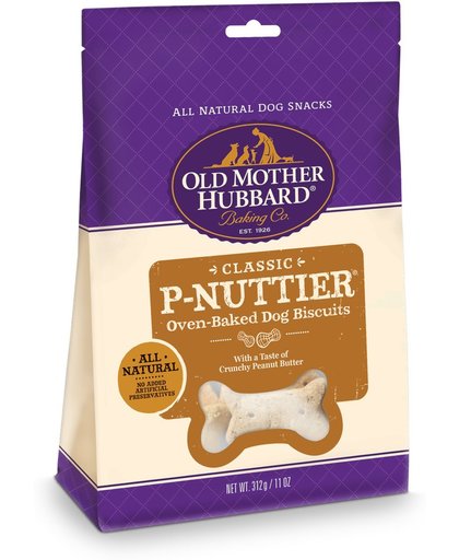 Old Mother Hubbard Classic P-Nuttier Biscuit Pindakaas 325 g