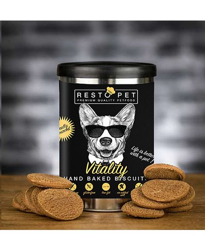 COSMOPET Hondensnack Hand Baked Biscuits Vitality 3x 140g