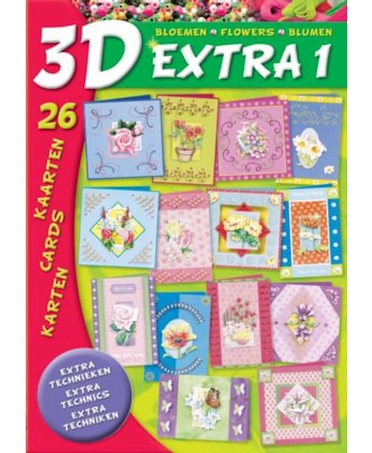 A4 Special Boek - Bloemen - Om prachtige Bloemen kaarten te maken