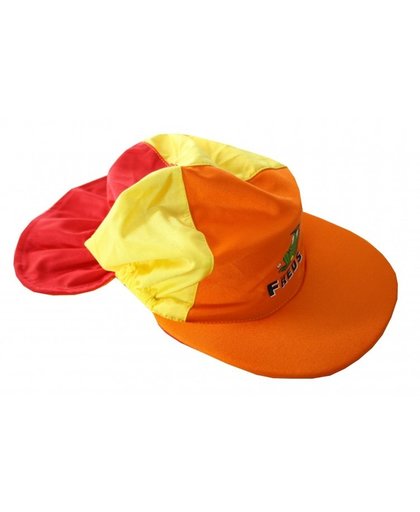 Freds Swim Academy shield cap oranje/geel/rood