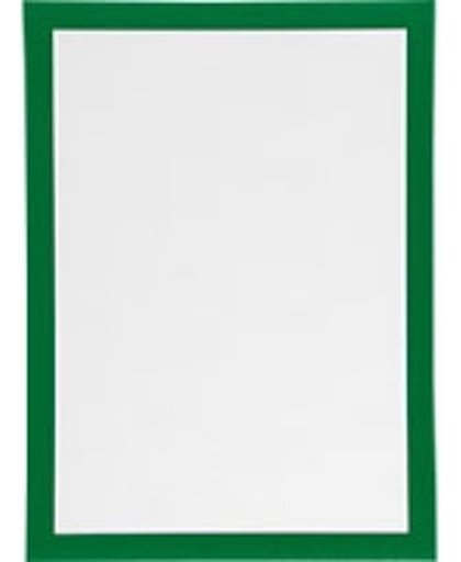 DURABLE magneetlijsten MAGAFRAME, groen, zelfklevend (sticker), A3, 2/VE