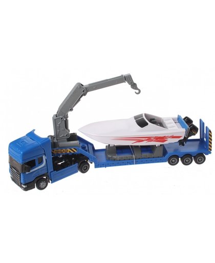 Gearbox Vrachtwagen & Powerboot Blauw