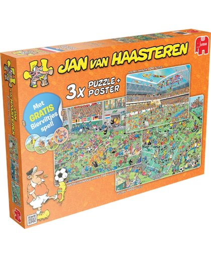 Puzzel Jan Van Haasteren 3 In 1 Voetbal