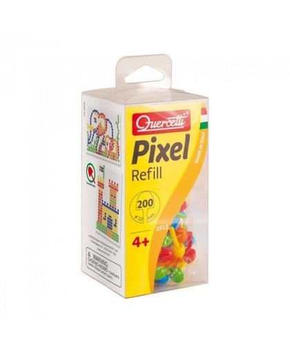 Quercetti Pixel aanvuldoos 10 mm 200 delig