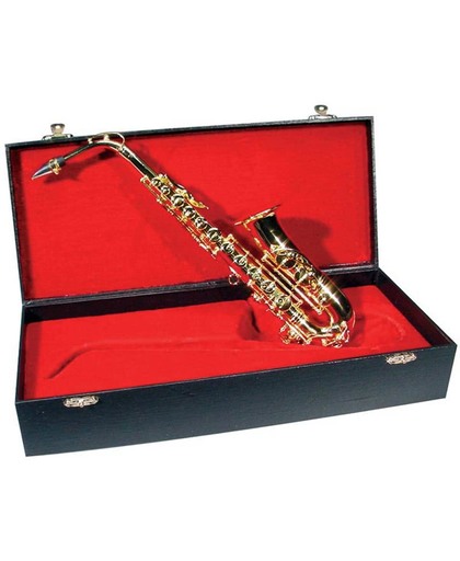 Miniatuur Alt Saxofoon met Koffer 30cm | STAGELITE