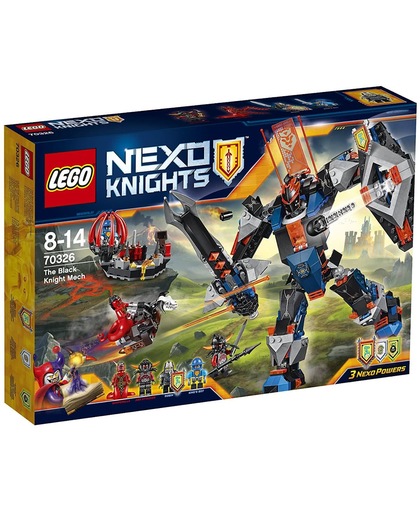 LEGO NEXO KNIGHTS Zwarte Ridder Mech - 70326