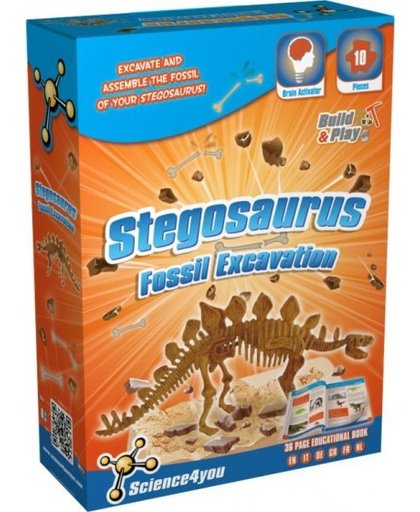 Science 4 You Stegosaurus palaeontologie experimenteerset
