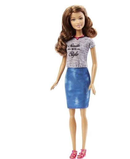 Barbie Fashionista tienerpop glimlach 33 cm