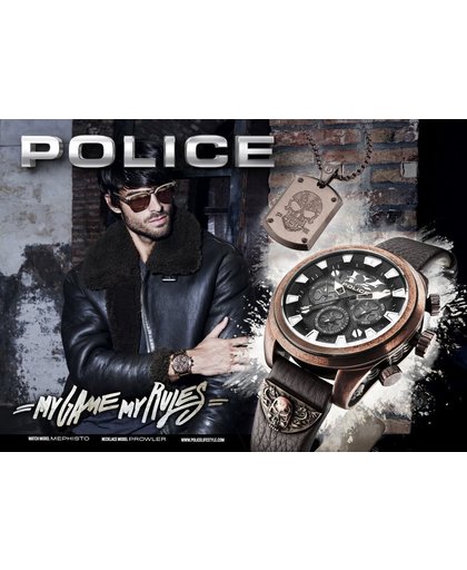 POLICE - POLICE WATCHES Mod. P14541JSBN02P - Unisex -