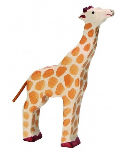 Holztiger Houten Giraf Hoogte 21,5 cm