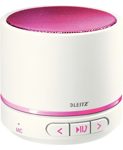 Leitz WOW Mini Bluetooth Speaker - Roze/Wit