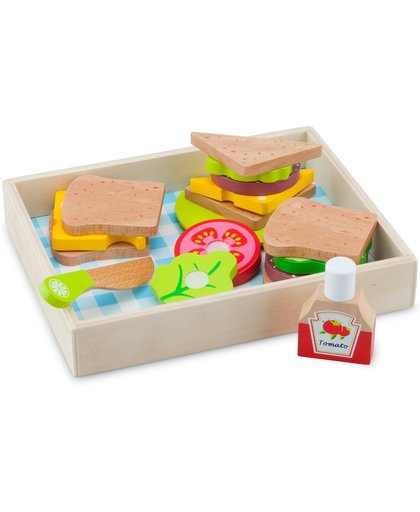 New Classic Toys - Speelgoed Snijset - Lunch-Picknick Box