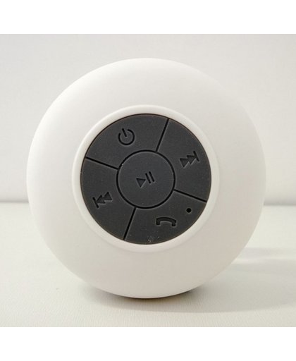 Waterbestendige HaverCo Douche/Bad Mp3 Speaker / Bluetooth Waterproof / Wit