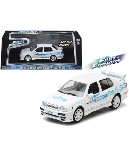 Volkswagen Jetta A3 1995 Wit "Jesse's "Fast and the Furious 1-43 Greenlight Collectibles
