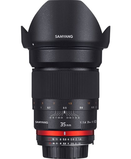 Samyang 35mm F1.4 AS UMC - Prime lens - geschikt voor Pentax Spiegelreflex