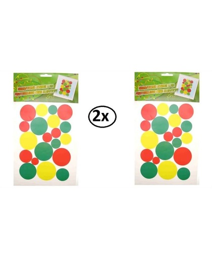 2x Adhesive confetti snippers 35x50cm
