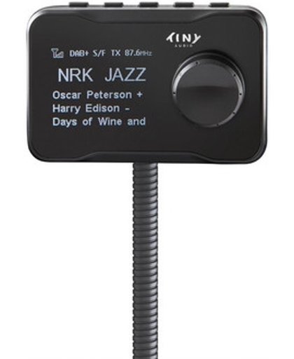 Tiny Audio C7- DAB+ Auto Adapter-Zwart