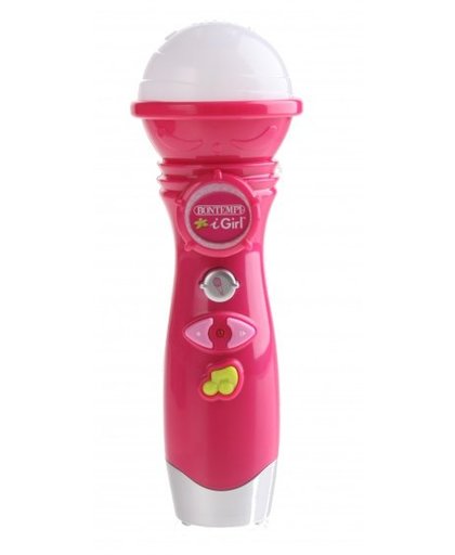 Bontempi iGirl karaokemicrofoon roze 20 cm