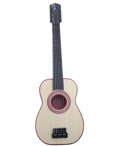 Bontempi Spaanse gitaar bruin/aubergine 60 cm