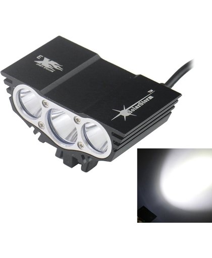 Solarstorm 15W 3-LED High Power Headlight Bicycle Headlamp, lichtgevend Flux: 1200lm