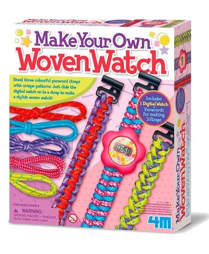 4M maak jouw eigen horloge en armband 4 delig